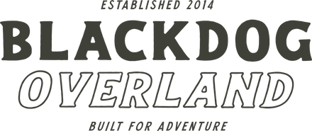 Black Dog Overland logo