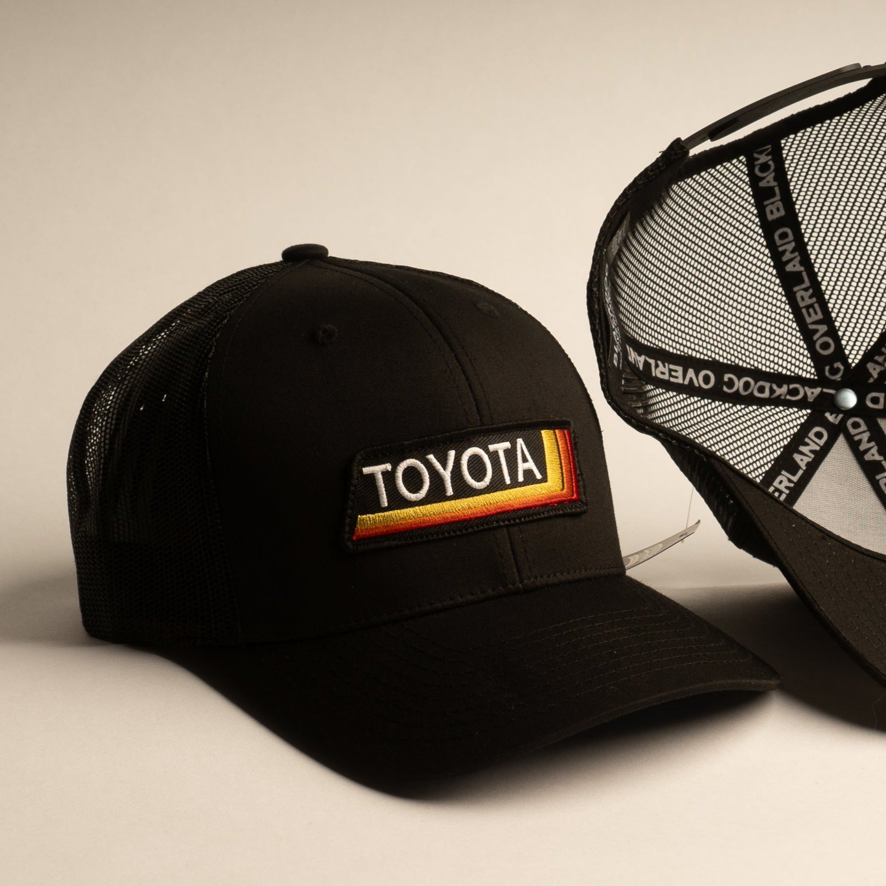 Vintage Toyota TRD Patch Trucker Hat Tan Trucker Hat