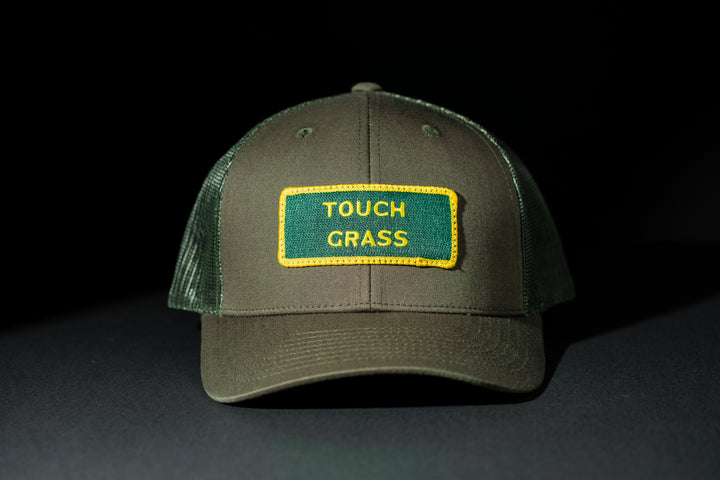 "Touch Grass" Trucker/Captains Hat