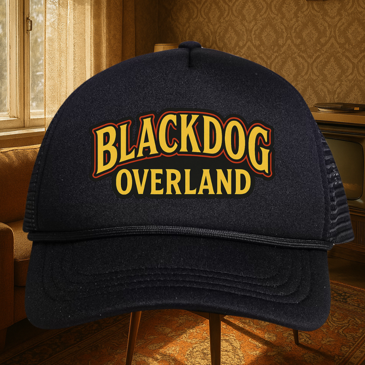 👉"BLACKDOG" VINTAGE VIBES HAT Foam Trucker | Buy Individually or Bundle & Save – BOGO 50% OFF🔥