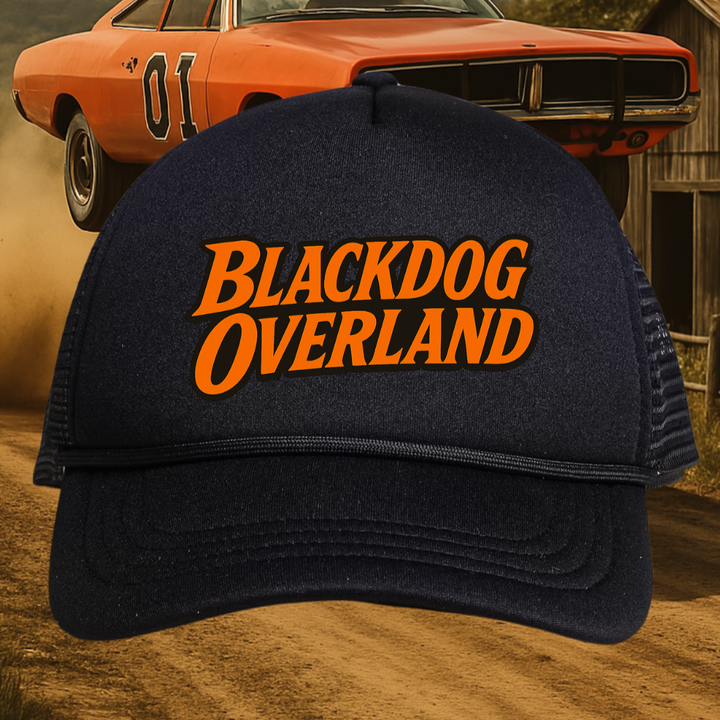 👉"BLACKDOG" HAZARD COUNTY HAT Foam Trucker | Buy Individually or Bundle & Save – BOGO 50% OFF🔥