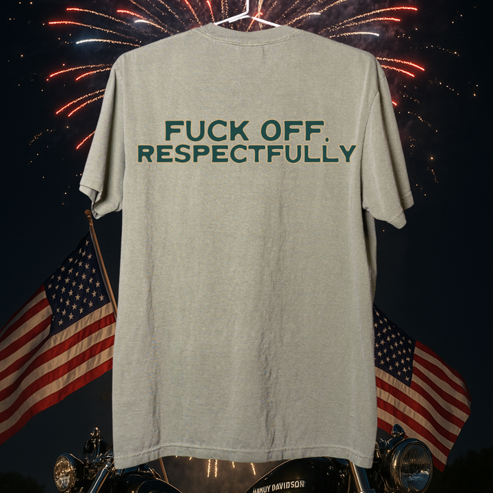 👉"FXCK OFF, RESPECTFULLY" Heavyweight Tee – BOGO 50% OFF🔥
