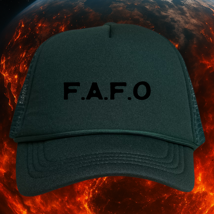 👉"F*CK AROUND FIND OUT" HAT Foam Trucker | BUY Individually or Bundle & Save – BOGO 50% OFF🔥