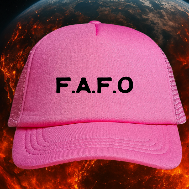 👉"F*CK AROUND FIND OUT" HAT Foam Trucker | BUY Individually or Bundle & Save – BOGO 50% OFF🔥