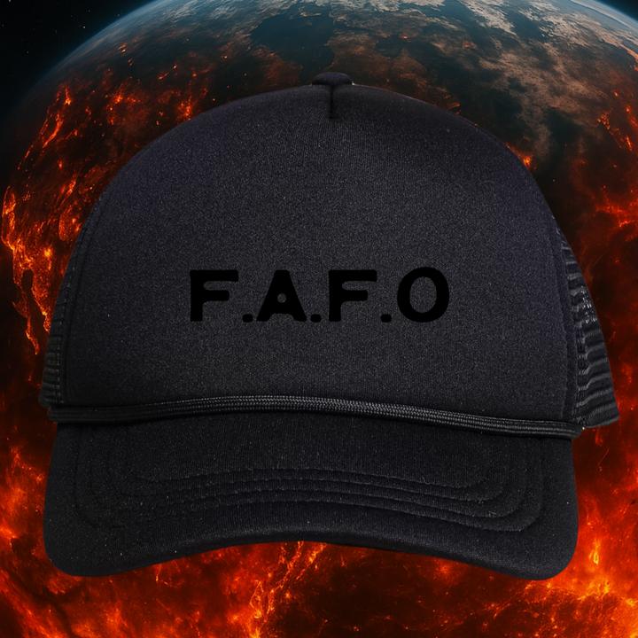 👉"F*CK AROUND FIND OUT" HAT Foam Trucker | BUY Individually or Bundle & Save – BOGO 50% OFF🔥
