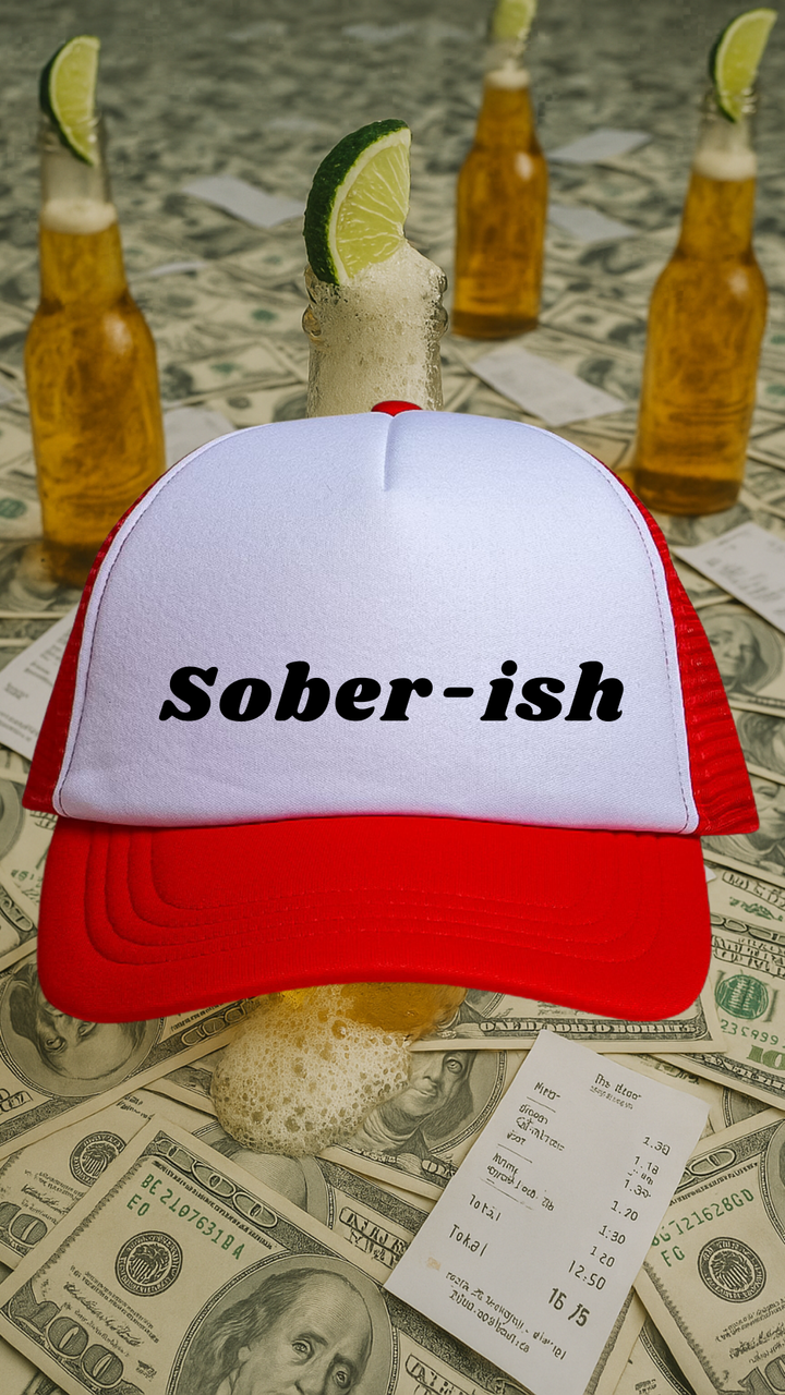 👉"SOBER-ISH" HAT Foam Trucker | BUY Individually or Bundle & Save – BOGO 50% OFF🔥