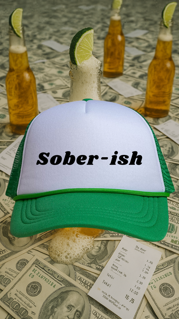 👉"SOBER-ISH" HAT Foam Trucker | BUY Individually or Bundle & Save – BOGO 50% OFF🔥