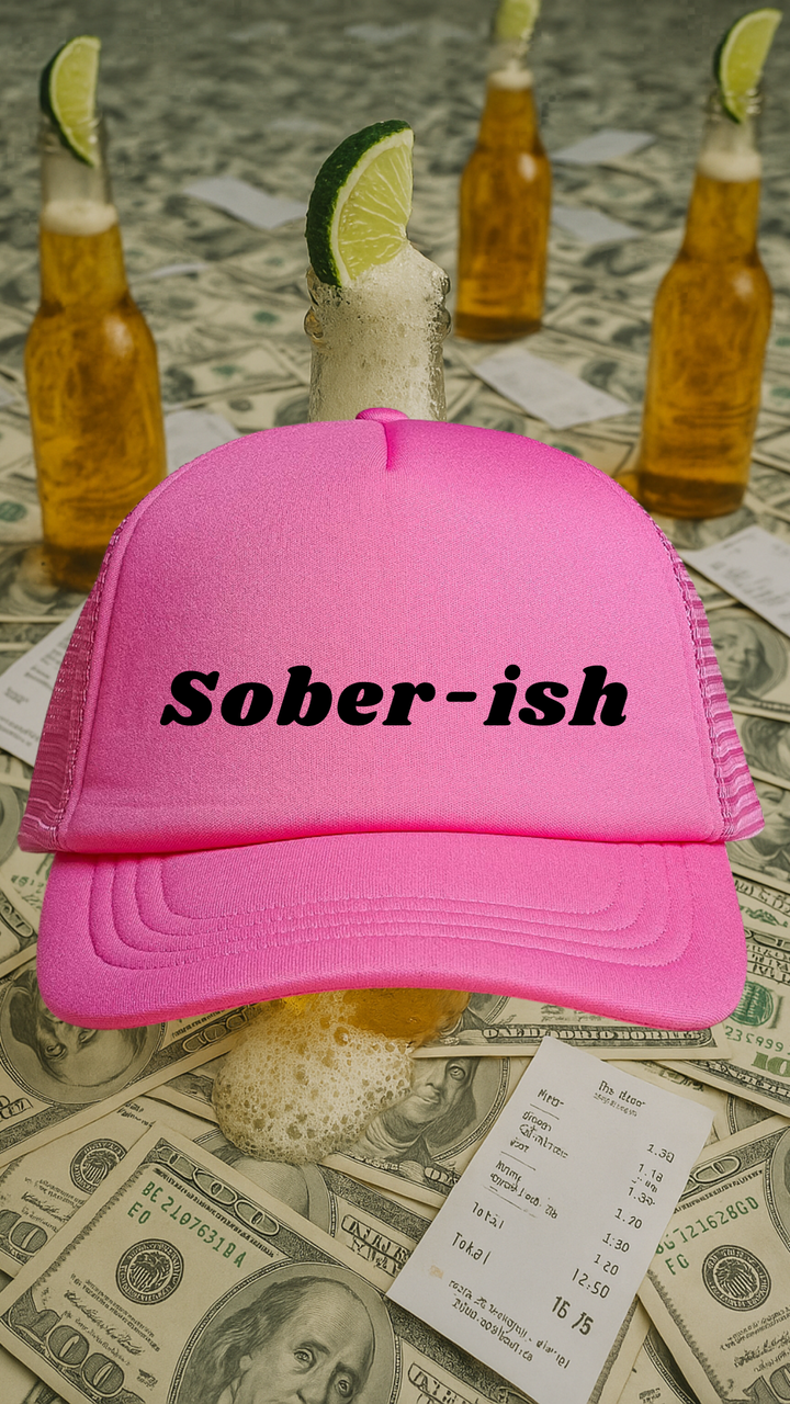 👉"SOBER-ISH" HAT Foam Trucker | BUY Individually or Bundle & Save – BOGO 50% OFF🔥