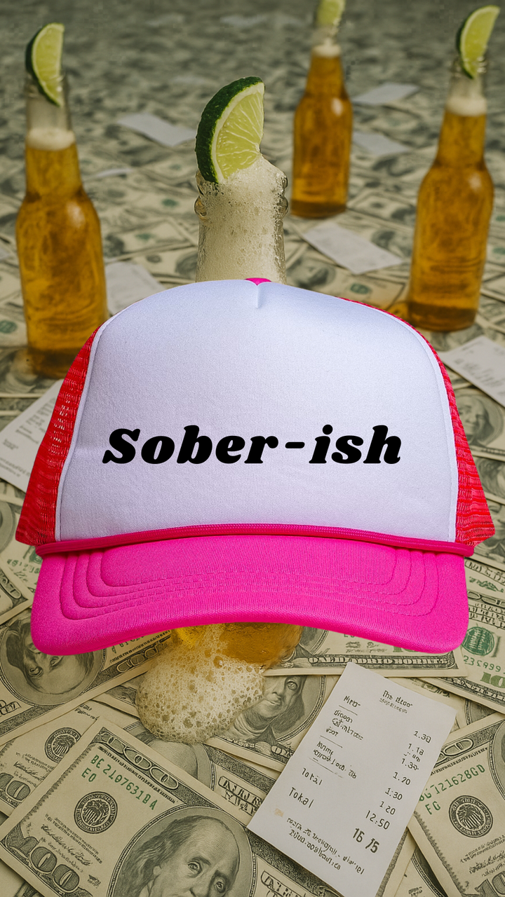 👉"SOBER-ISH" HAT Foam Trucker | BUY Individually or Bundle & Save – BOGO 50% OFF🔥