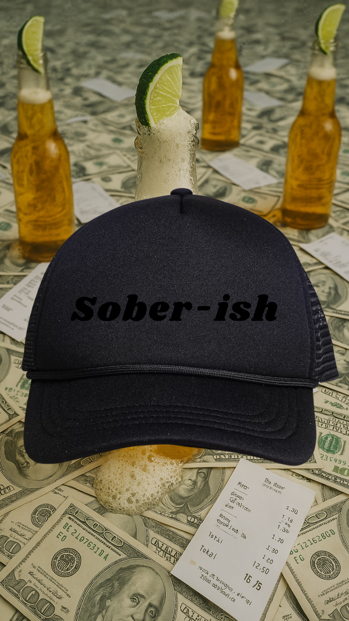 👉"SOBER-ISH" HAT Foam Trucker | BUY Individually or Bundle & Save – BOGO 50% OFF🔥