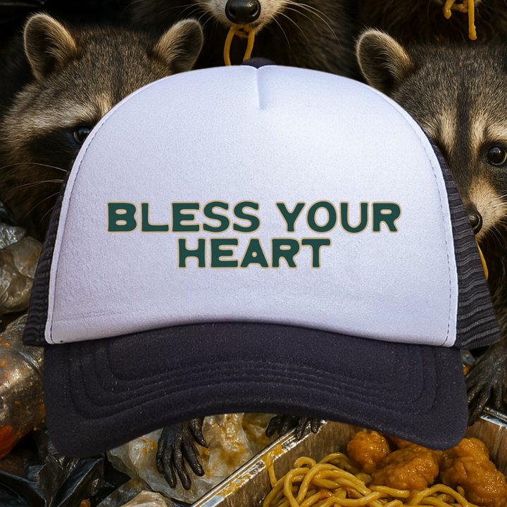 👉"BLESS YOUR HEART" HAT Foam Trucker | BUY Individually or Bundle & Save – BOGO 50% OFF🔥