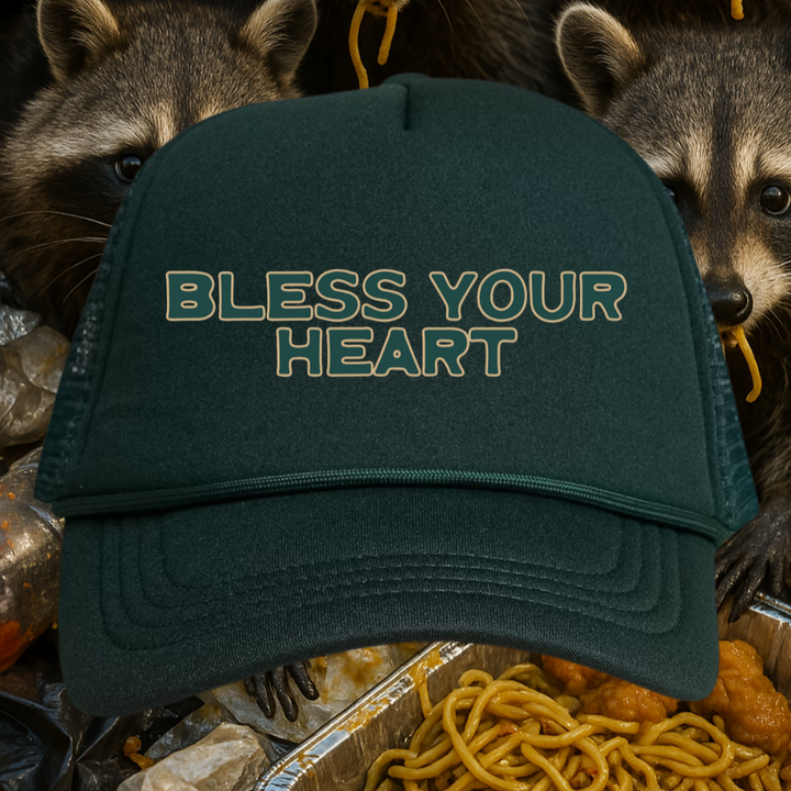 👉"BLESS YOUR HEART" HAT Foam Trucker | BUY Individually or Bundle & Save – BOGO 50% OFF🔥