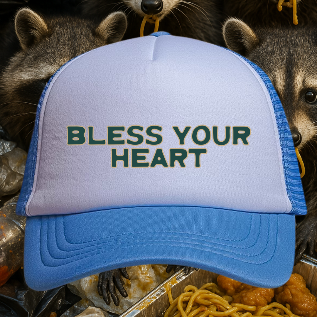 👉"BLESS YOUR HEART" HAT Foam Trucker | BUY Individually or Bundle & Save – BOGO 50% OFF🔥
