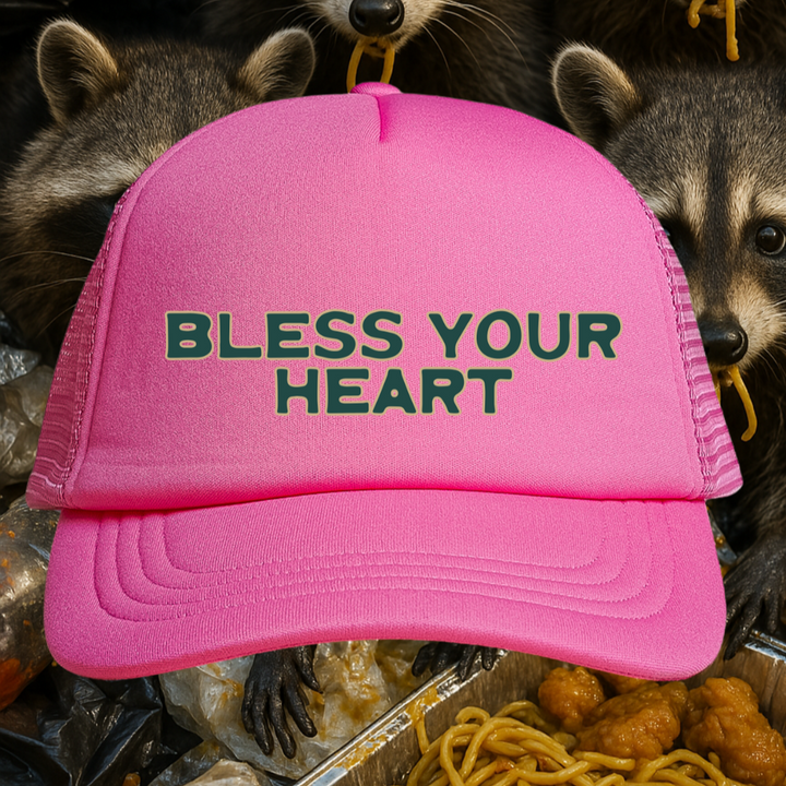 👉"BLESS YOUR HEART" HAT Foam Trucker | BUY Individually or Bundle & Save – BOGO 50% OFF🔥