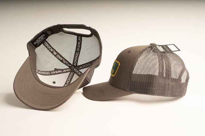 "THE HELL I WON'T" Dark Grey Trucker hat