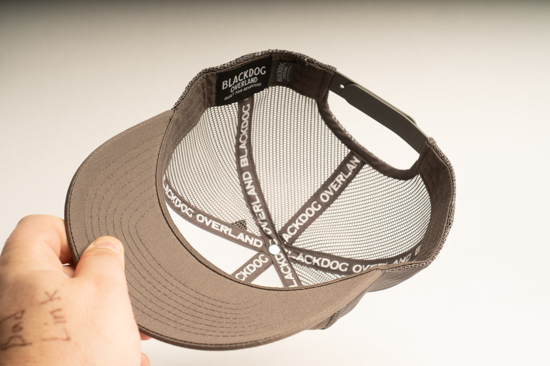 "THE HELL I WON'T" Dark Grey Trucker hat