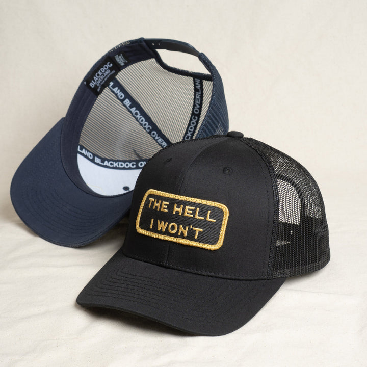 👉 "THE HELL I WON’T" – Mesh Snapback – BOGO 50% Off🔥