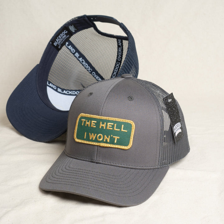 👉 "THE HELL I WON’T" – Mesh Snapback – BOGO 50% Off🔥