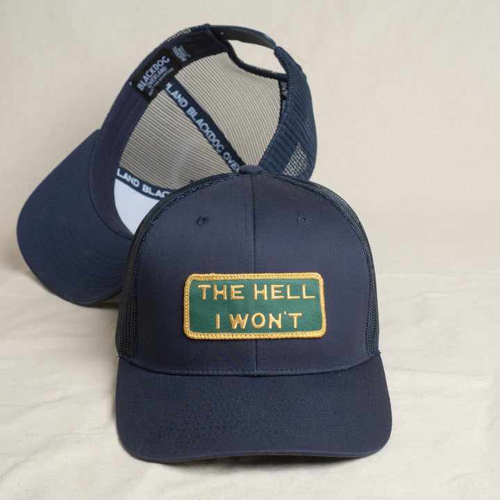 👉 "THE HELL I WON’T" – Mesh Snapback – BOGO 50% Off🔥