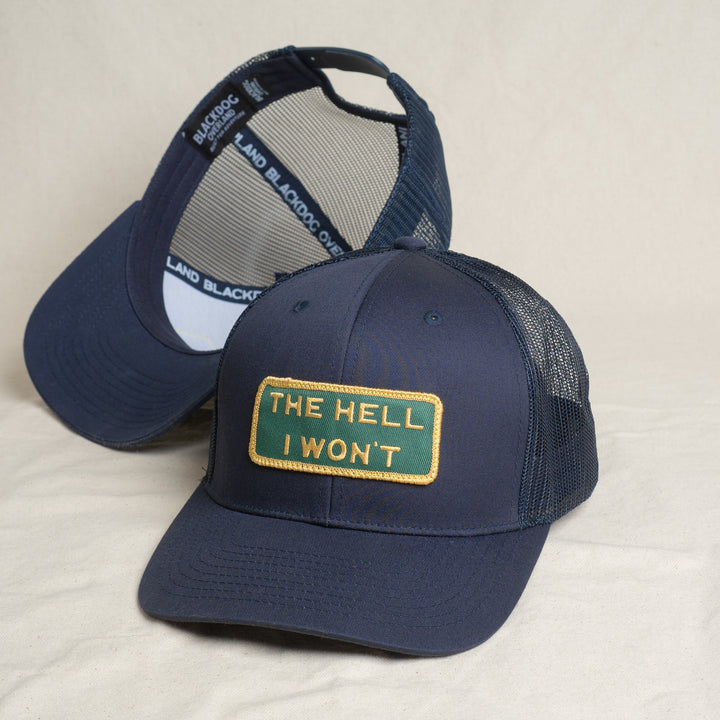 👉 "THE HELL I WON’T" – Mesh Snapback – BOGO 50% Off🔥
