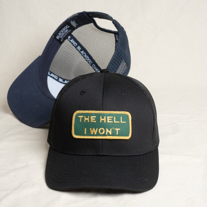👉 "THE HELL I WON’T" – Mesh Snapback – BOGO 50% Off🔥