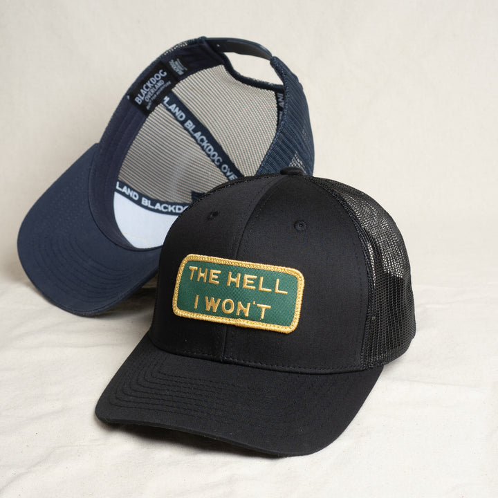 👉 "THE HELL I WON’T" – Mesh Snapback – BOGO 50% Off🔥
