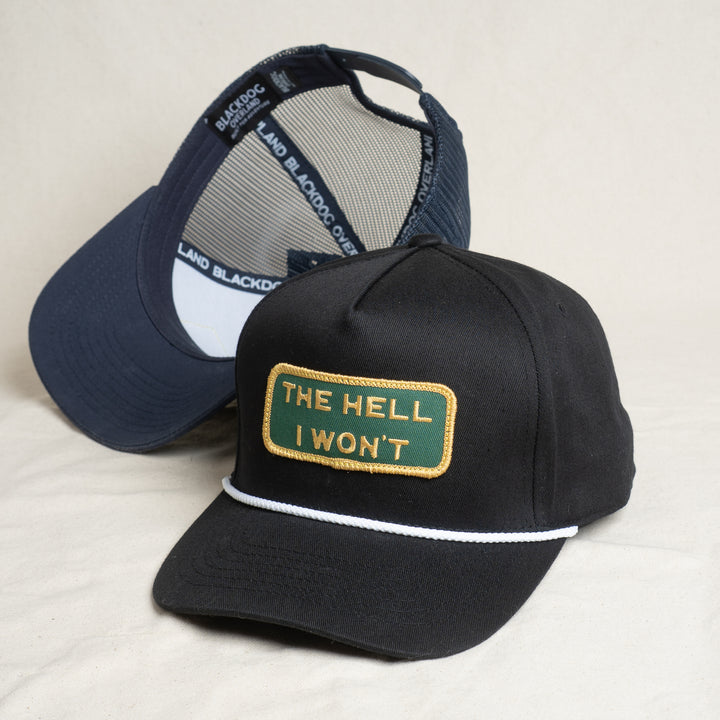👉 "THE HELL I WON'T" Captain's (Rope) Hat - BOGO 50% OFF🔥