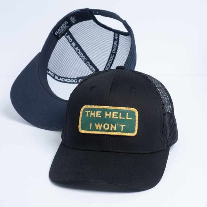 👉 "THE HELL I WON’T" – Mesh Snapback – BOGO 50% Off🔥
