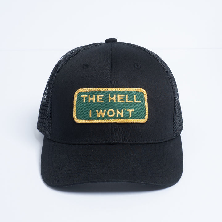 👉 "THE HELL I WON’T" – Mesh Snapback – BOGO 50% Off🔥