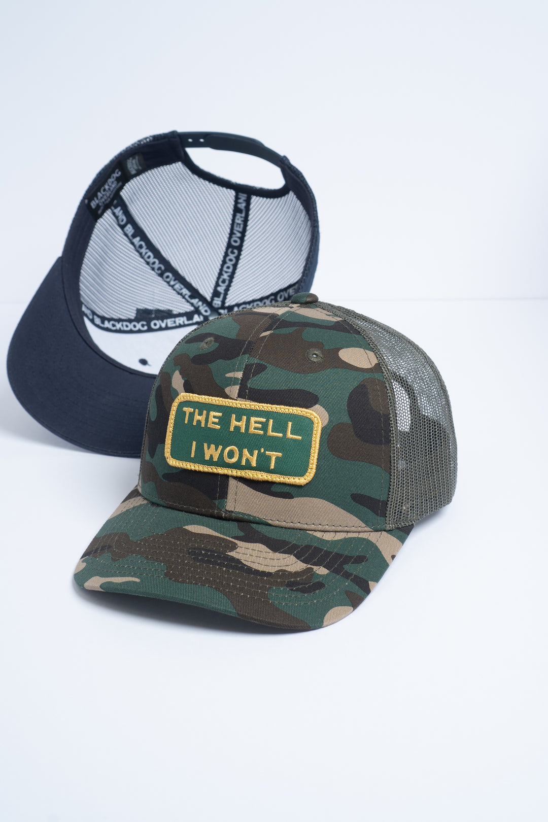 👉 "THE HELL I WON’T" – Mesh Snapback – BOGO 50% Off🔥