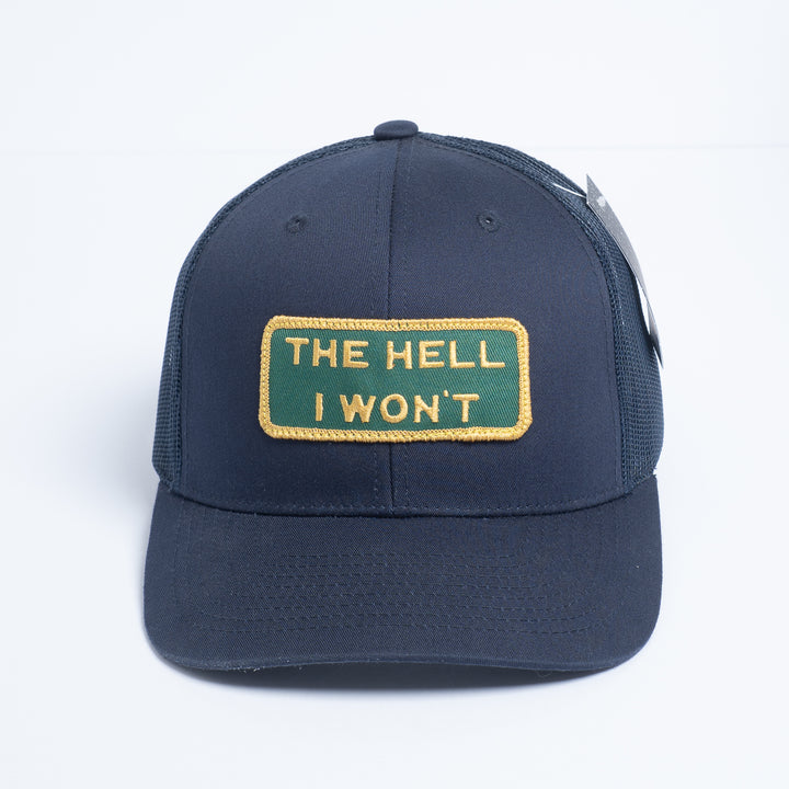 👉 "THE HELL I WON’T" – Mesh Snapback – BOGO 50% Off🔥