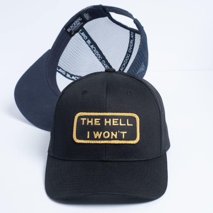 👉 "THE HELL I WON’T" – Mesh Snapback – BOGO 50% Off🔥
