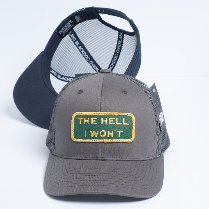 👉 "THE HELL I WON’T" – Mesh Snapback – BOGO 50% Off🔥