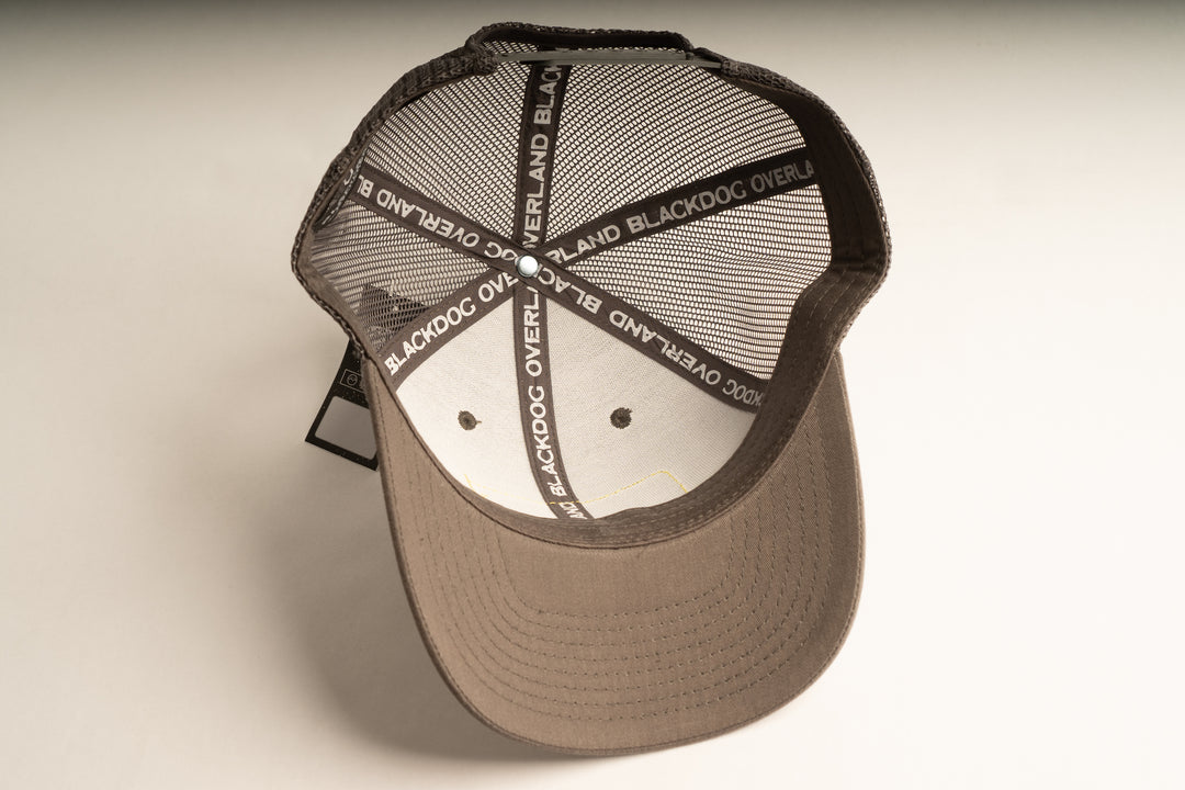 "THE HELL I WON'T" Dark Grey Trucker hat