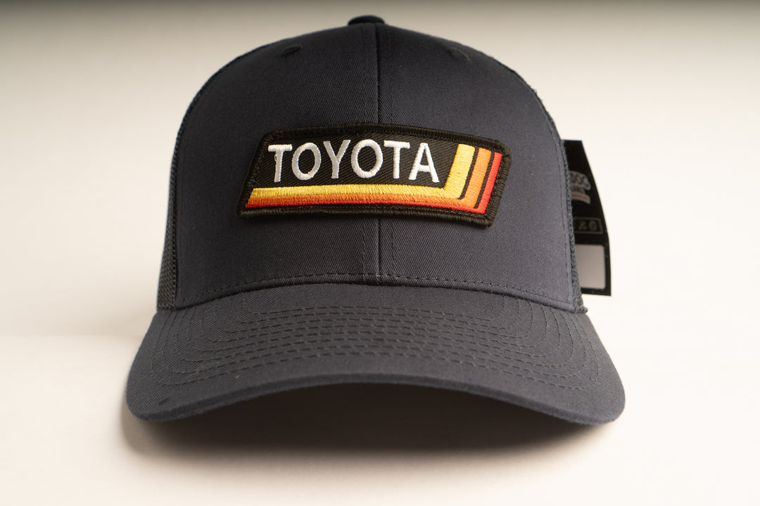 "TOYOTA TRD" Blue Trucker hat