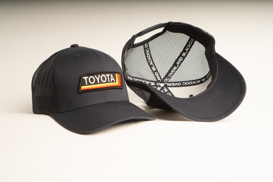 "TOYOTA TRD" Blue Trucker hat