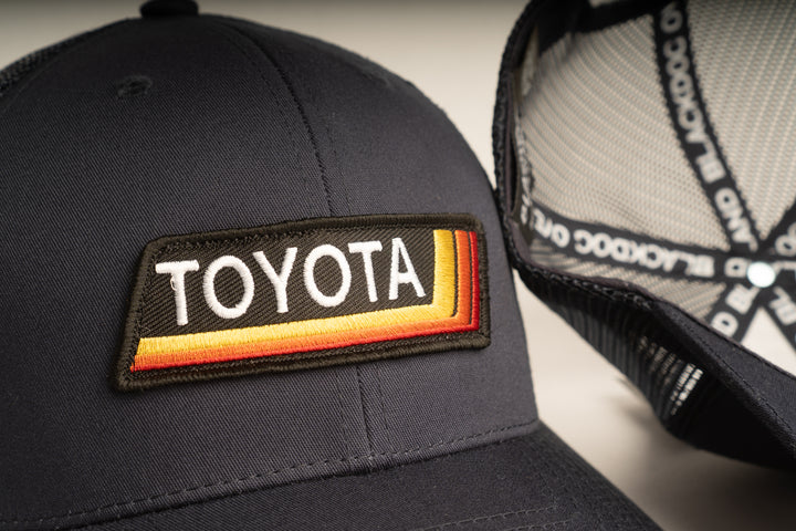 "TOYOTA TRD" Blue Trucker hat