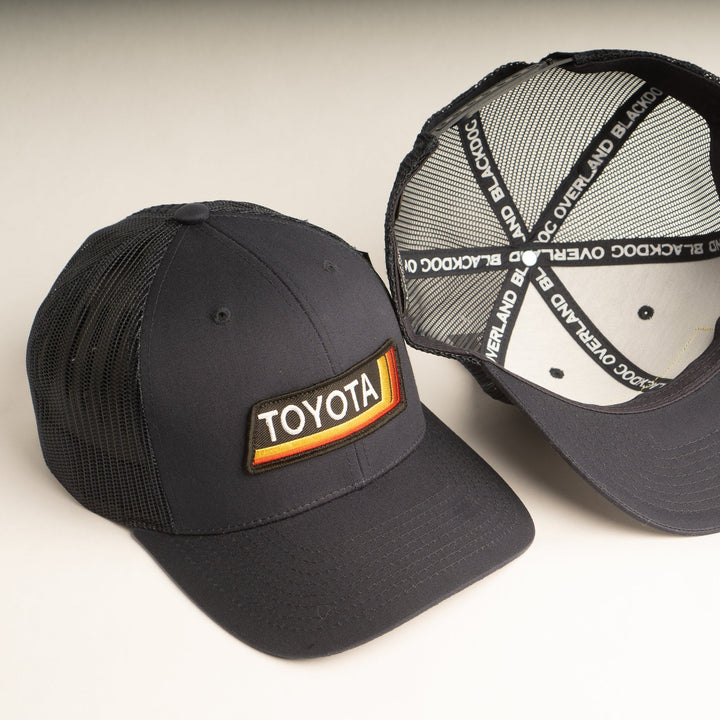 "TOYOTA TRD" Blue Trucker hat