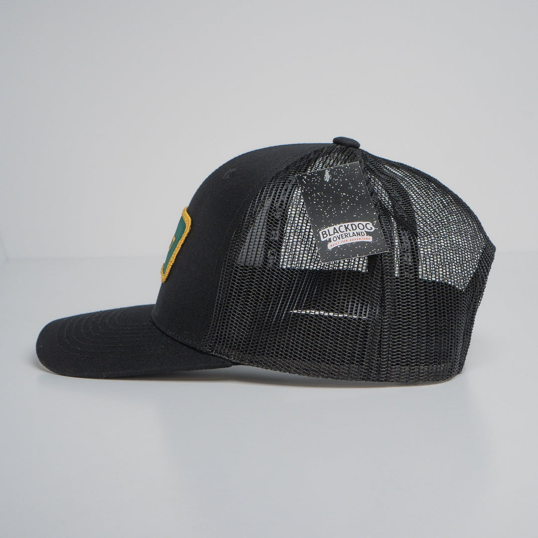 "SEND IT" Black Trucker hat