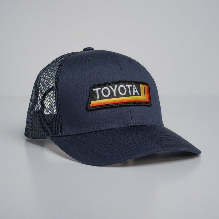 "TOYOTA TRD" Blue Trucker hat