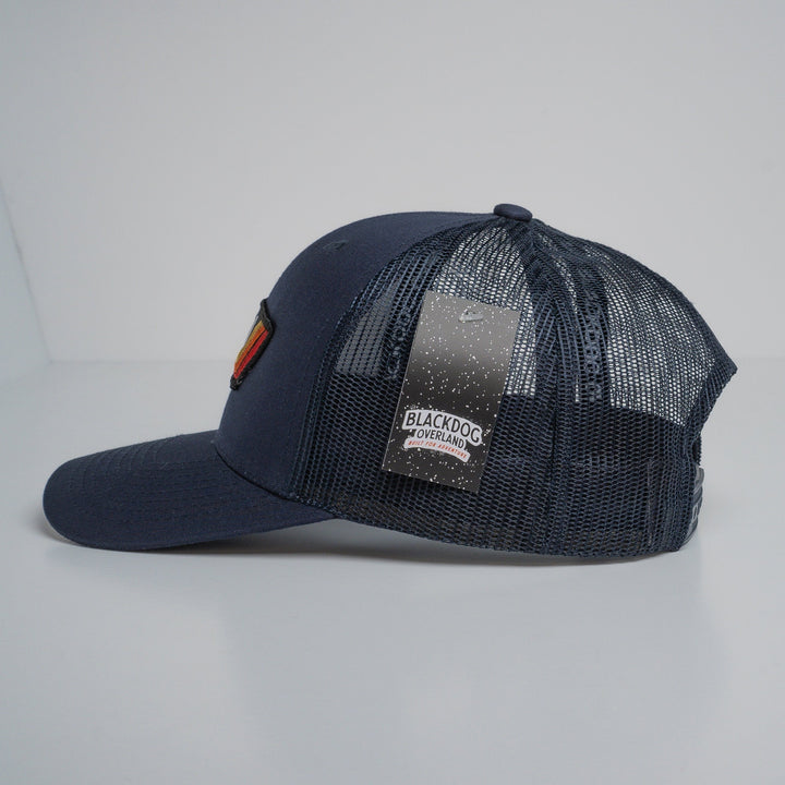 "TOYOTA TRD" Blue Trucker hat