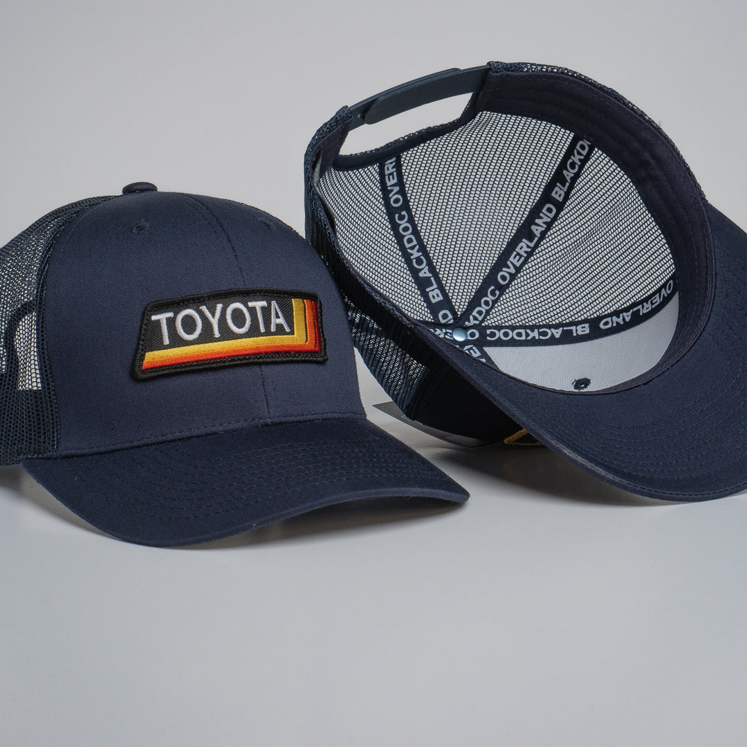 "TOYOTA TRD" Blue Trucker hat