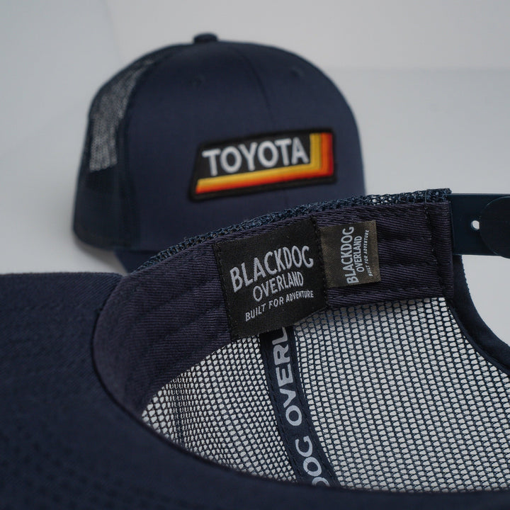 "TOYOTA TRD" Blue Trucker hat