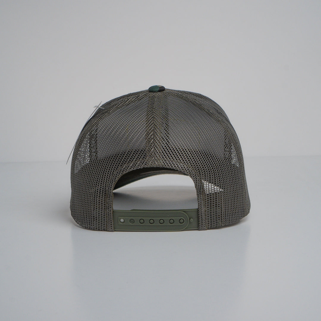 "WELL SHIT" Camo Trucker hat