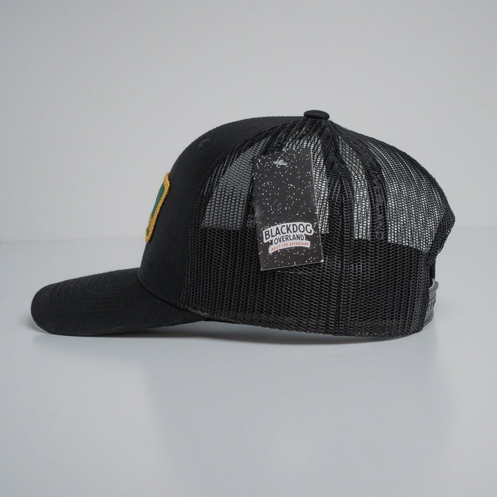 "I DON'T GIVE A DAMN" Black Trucker hat