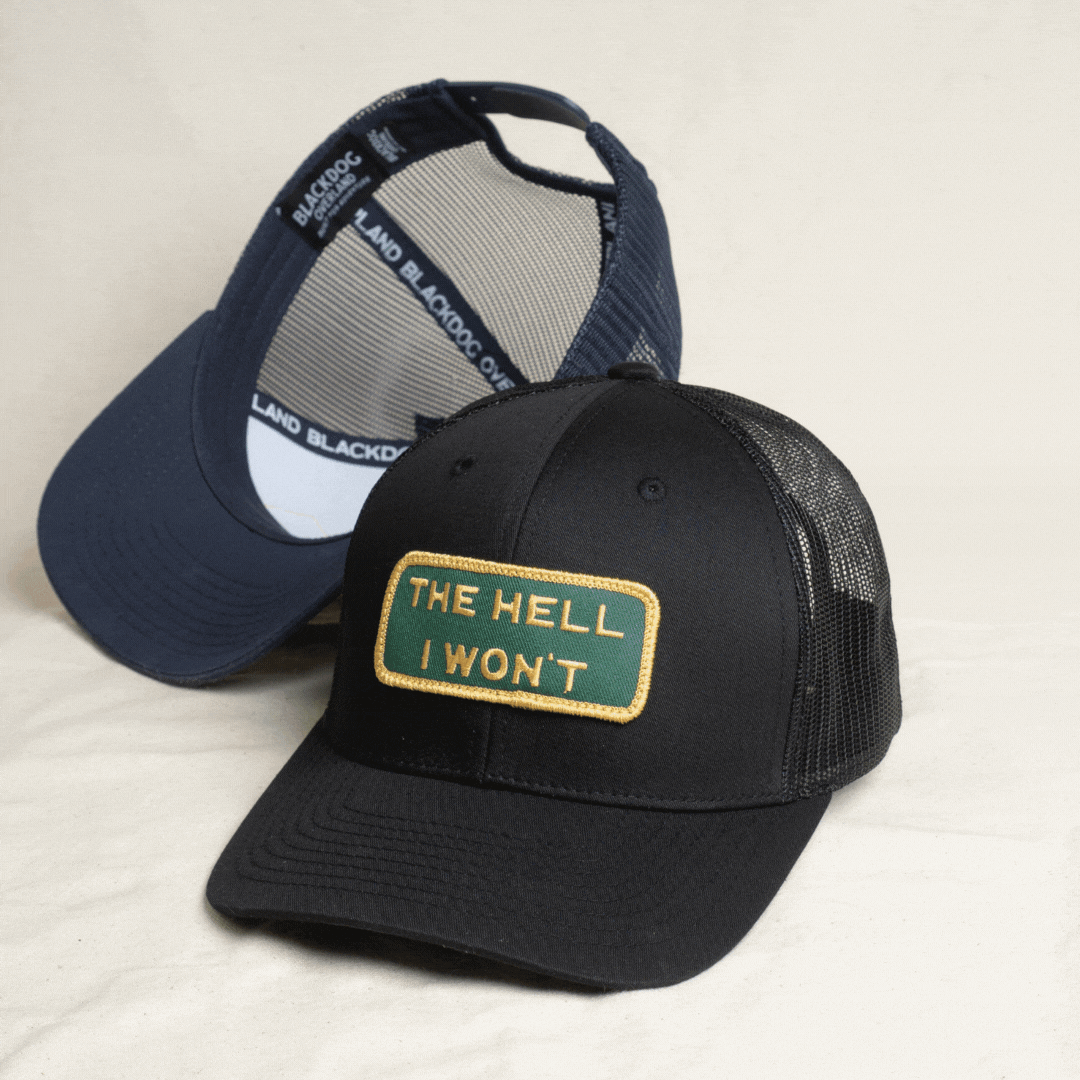 👉 "THE HELL I WON’T" – Mesh Snapback – BOGO 50% Off🔥