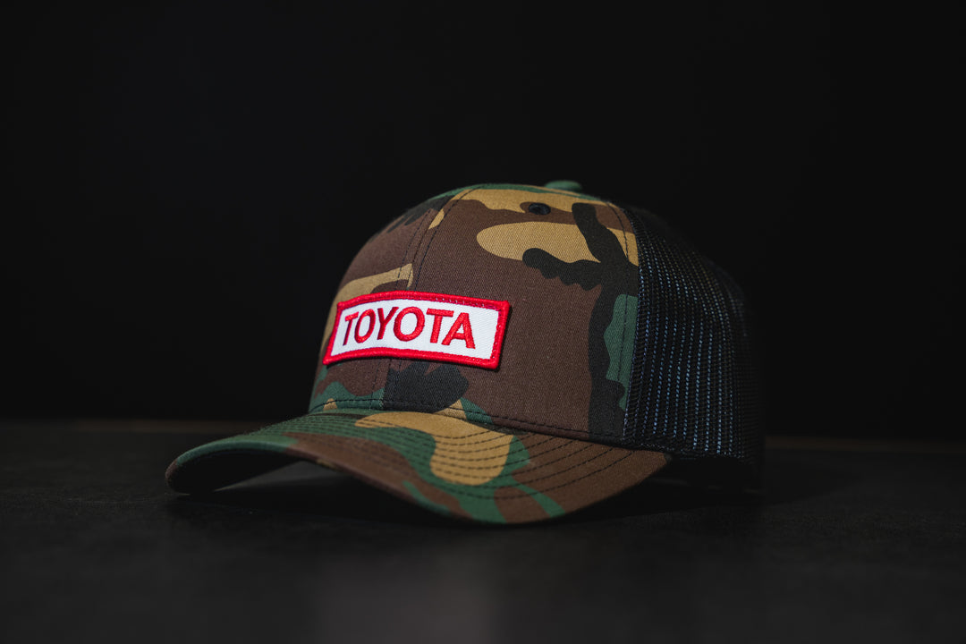 Method Camo Brand Trucker Hat | Snapback | Camo - Black
