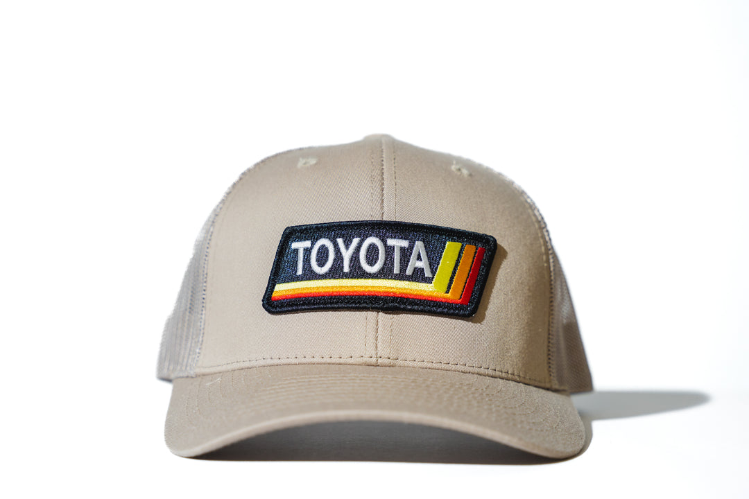 VINTAGE TOYOTA TRD Patch Trucker Hat – Black Dog Overland