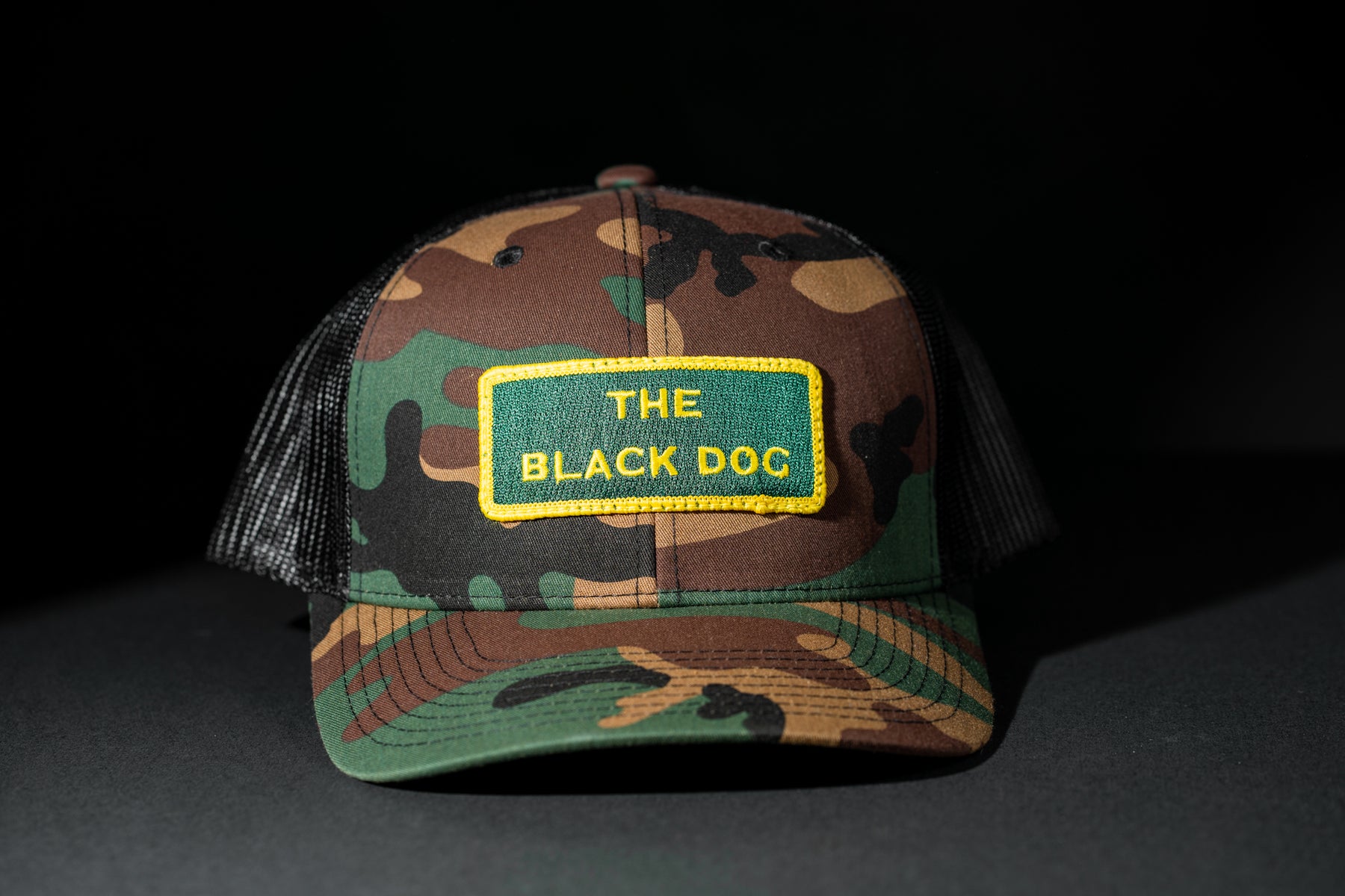 Touch Grass Trucker/Captains Hat – Black Dog Overland