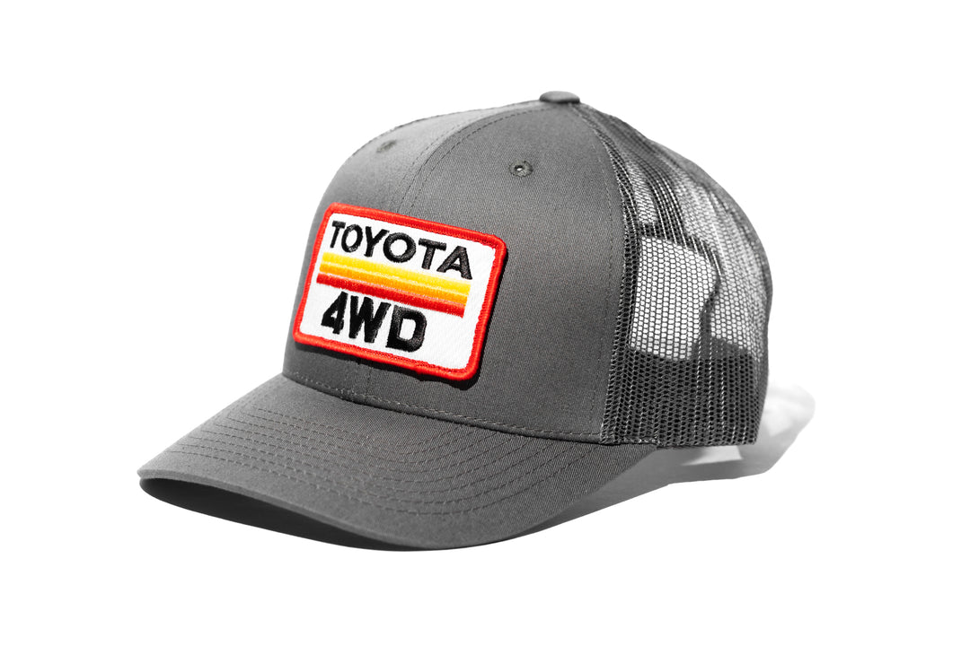 VINTAGE TOYOTA 4WD Patch Trucker Hat